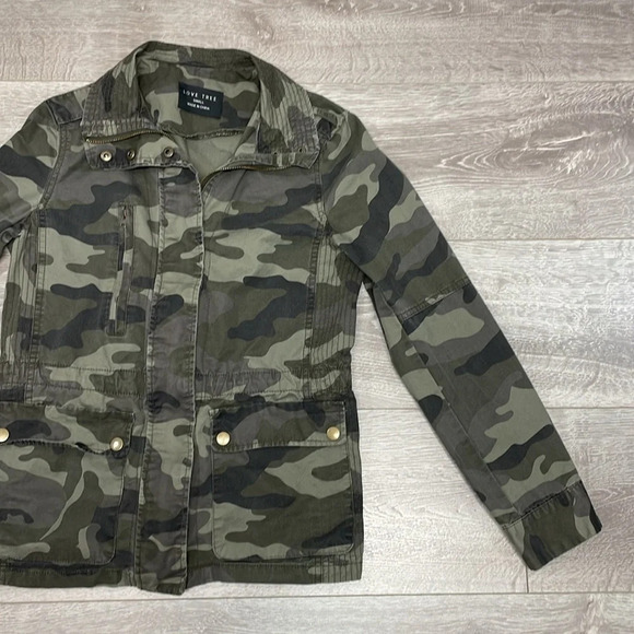 Love Tree Camo Camouflage Utility Jacket S - Picture 4 of 15